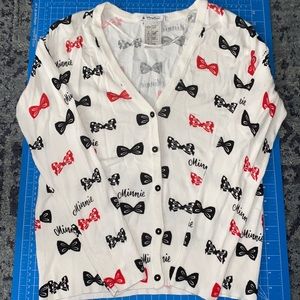 Disney Minnie bow cardigan